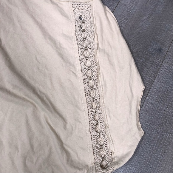 Free People Women’s Oversize Round Hem Top Size M - Picture 6 of 8